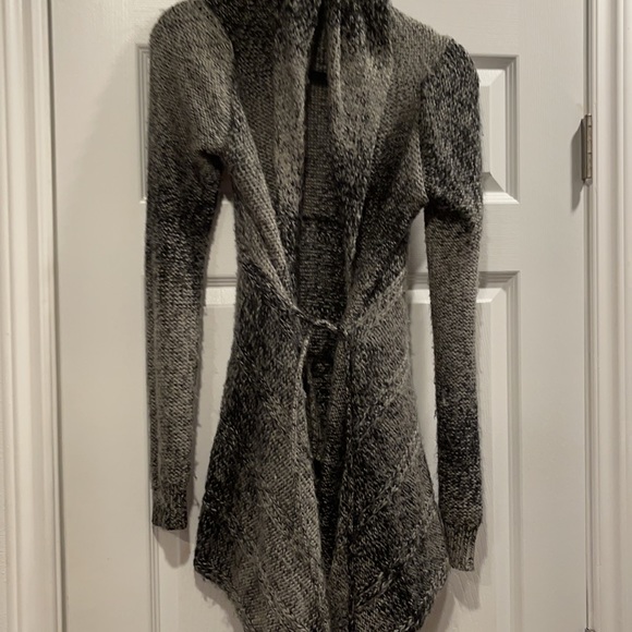 Unio size Small comfy midi wrap cardigan cover up - Picture 3 of 8